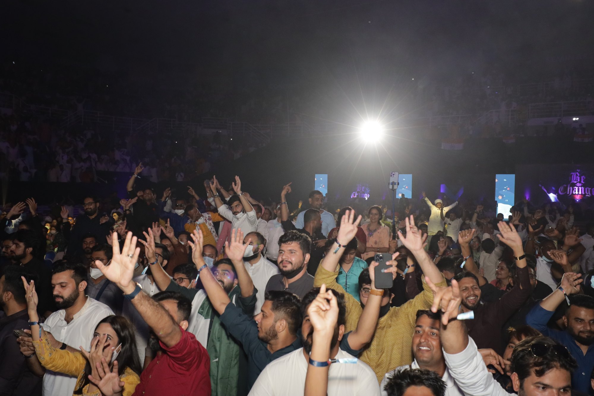 Live event crowd