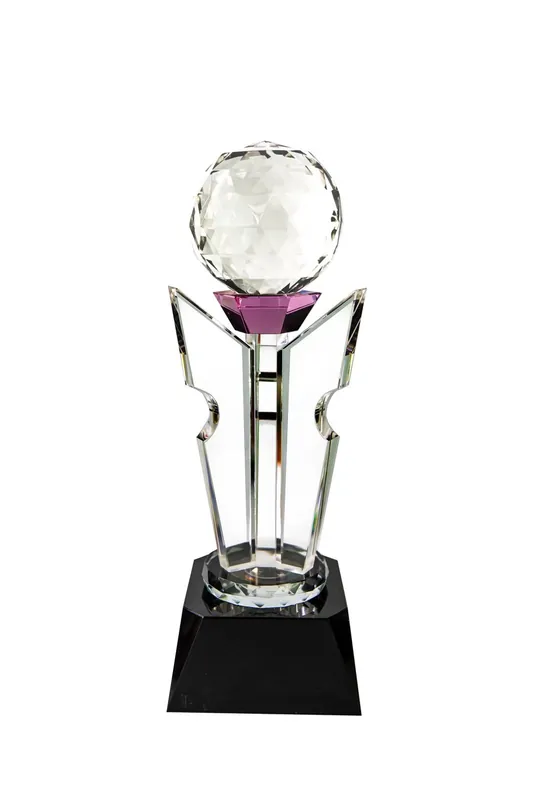 Trophy and award product photography