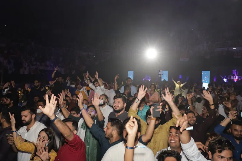 Live event crowd