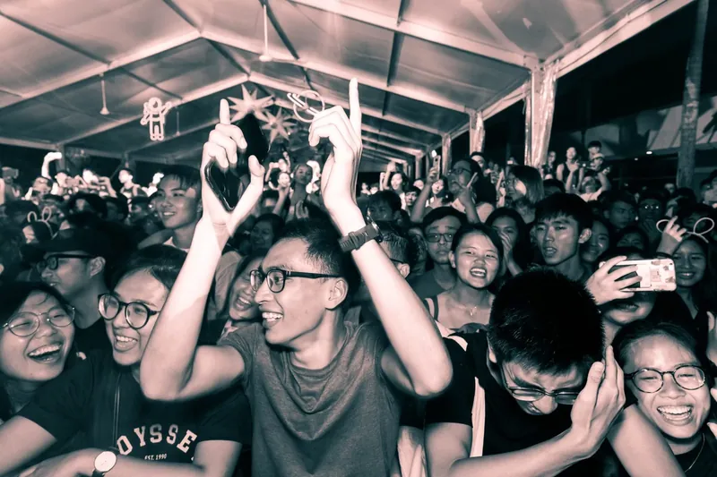 Live concert photography