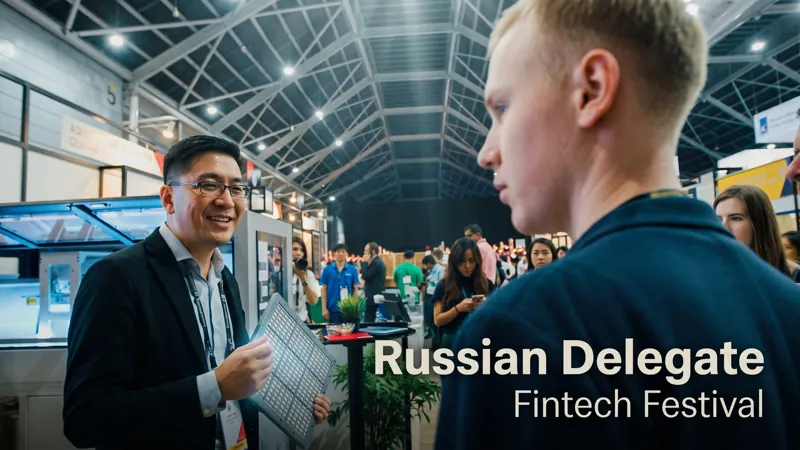 Russian Delegate, Fintech Festival