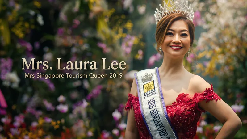 Mrs Laura Lee, Mrs Singapore Tourism Queen 2019